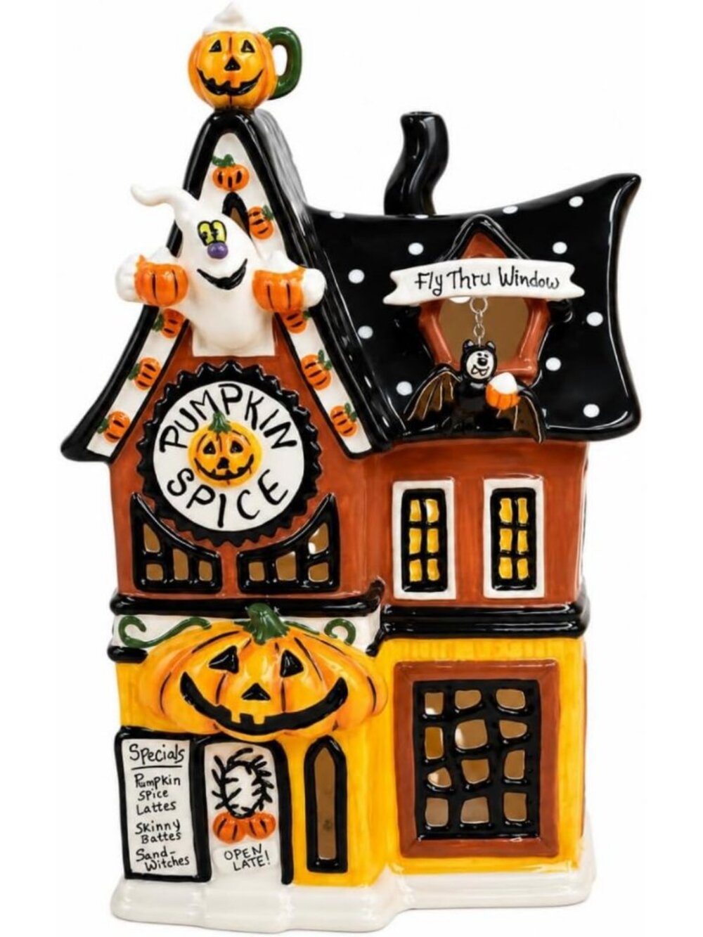 Pumpkin Spice Latte Candle - Cozy Fall Decor, 6.25" x 6.25", Home Fragrance